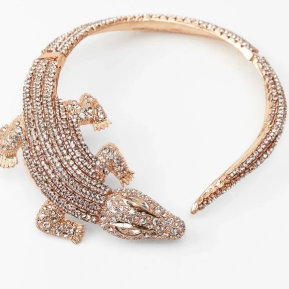 Zara Gold and Silver Statement Necklace - Picture 2 of 4